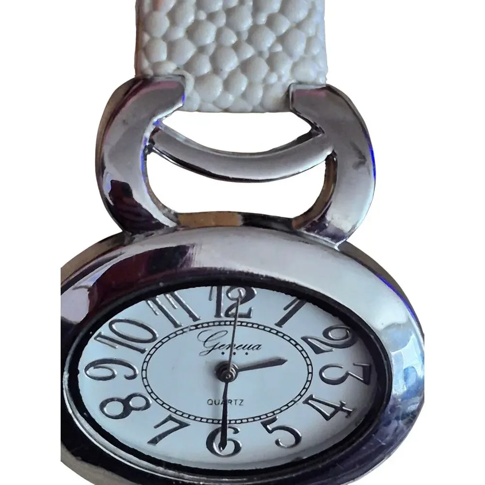 Geneva Ladies watch oval dial adjustable strap new battery BOHO unique‎ design